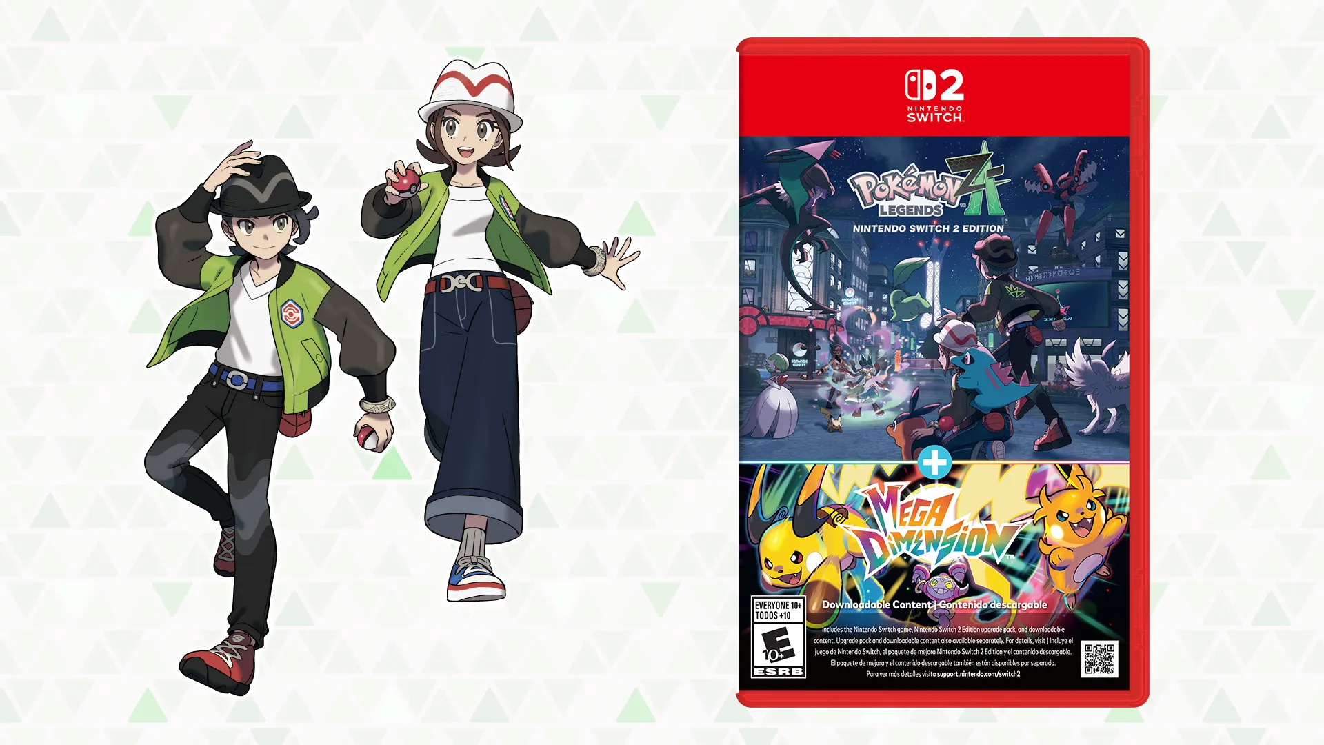 Pokémon Legends: Z-A Switch 2 Edition + Mega Dimension bundle anunciado