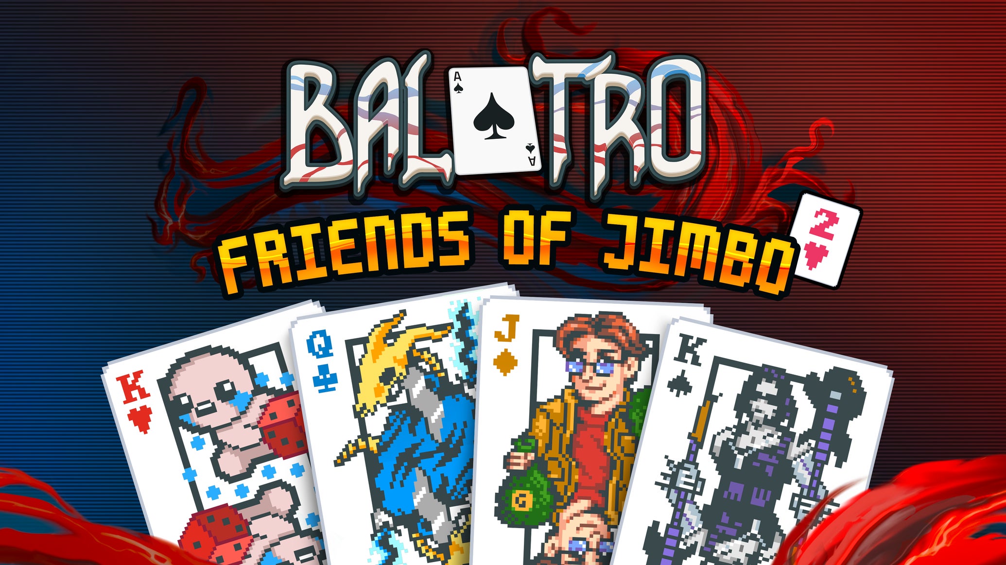 Friends Of Jimbo 2, a free update adding new card art to Balatro. - 1