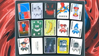 A suite of Joker cards from Balatro