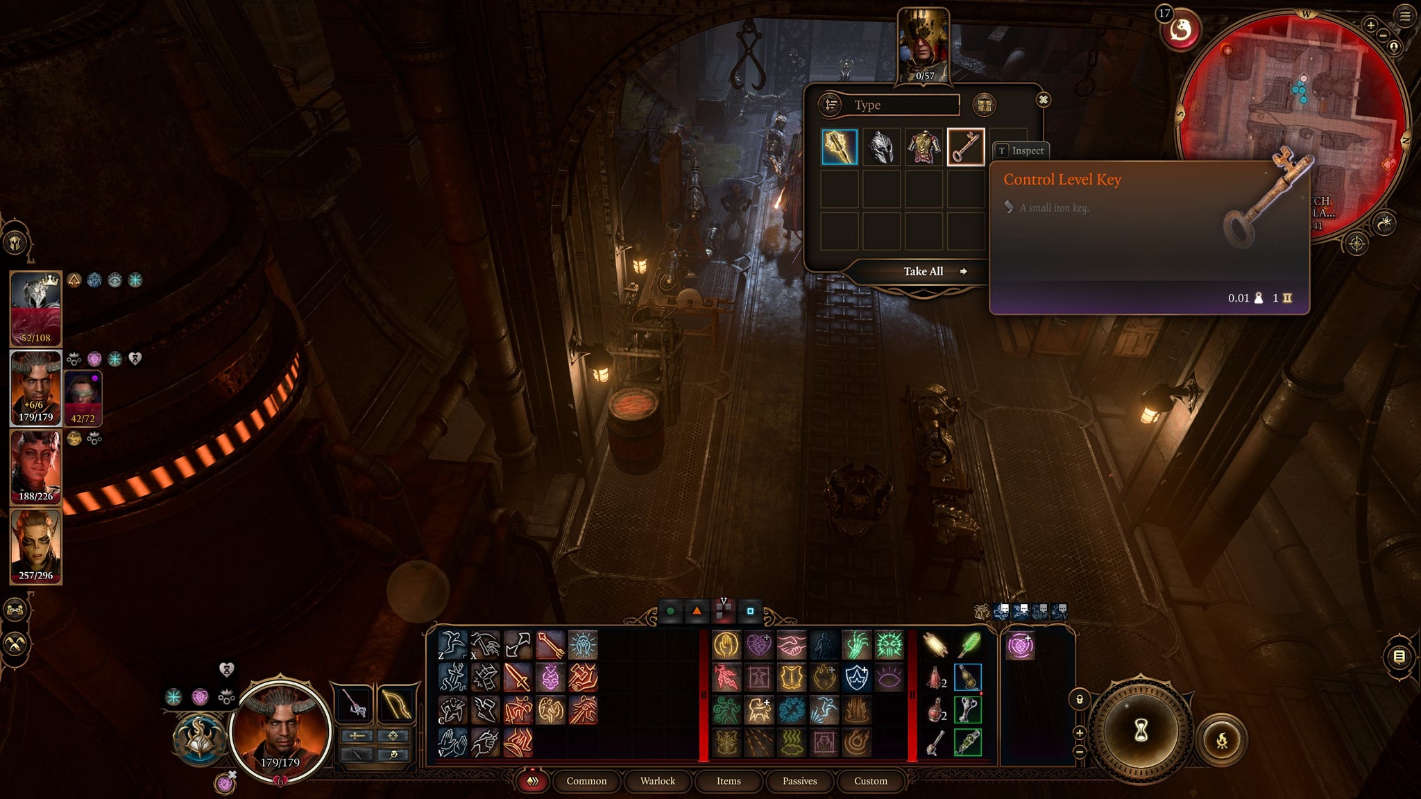 A key in the Steel Watch factory in Baldur's Gate 3. - 5