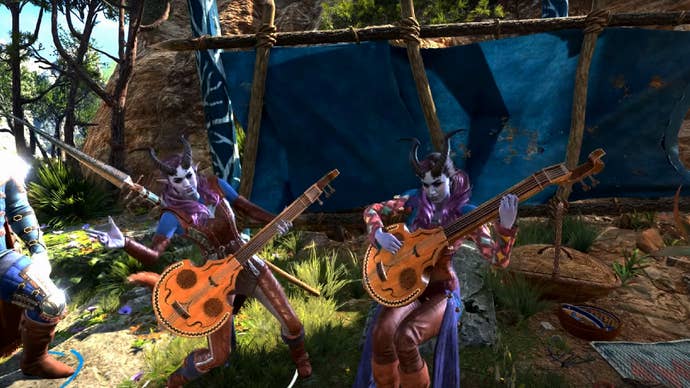 A duo of Alfiras in Baldur’s Gate 3.