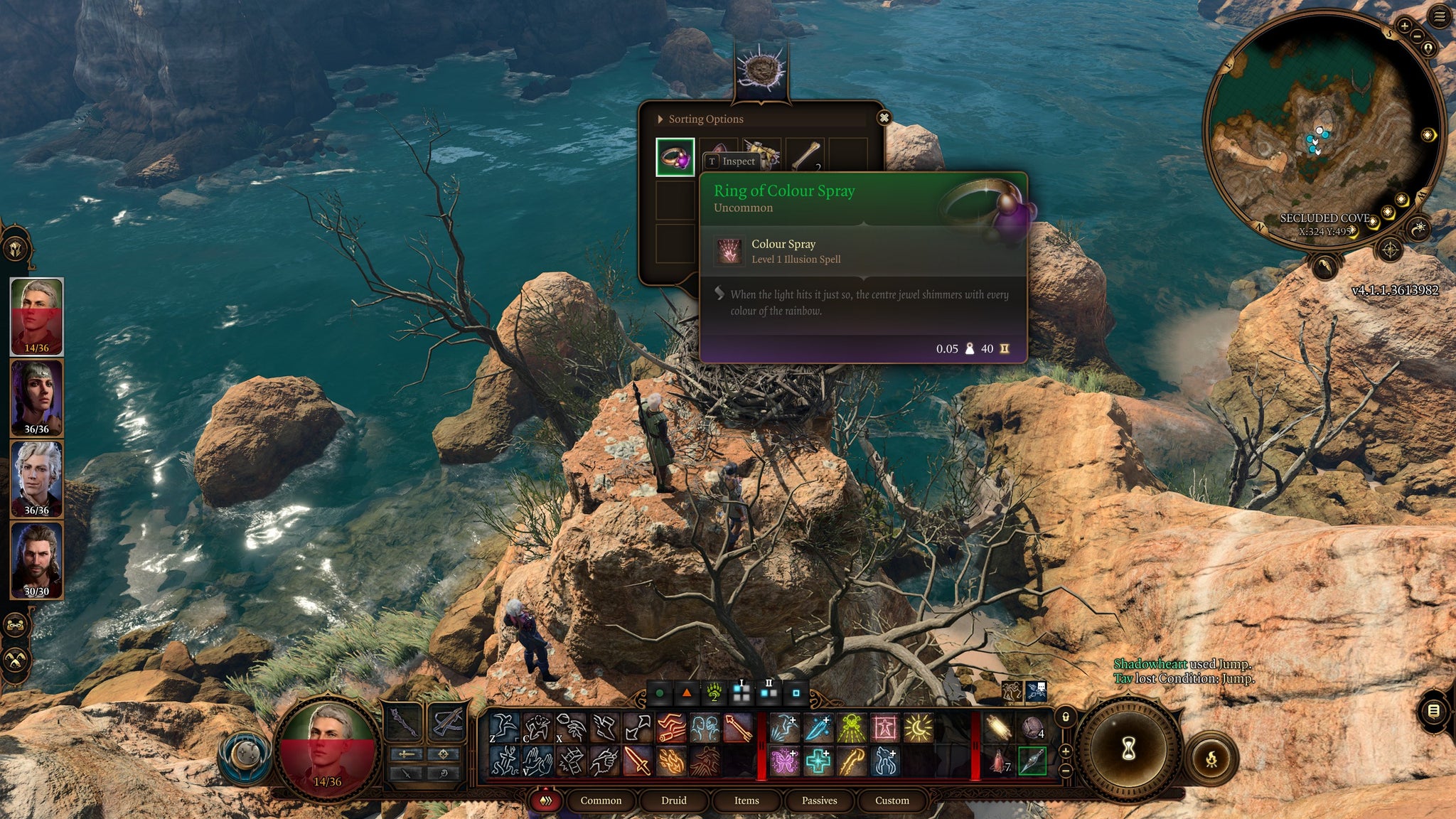 Tav looting a harpy nest in Baldur's Gate 3 - 7