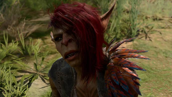 Sazza the goblin in Baldur’s Gate 3.