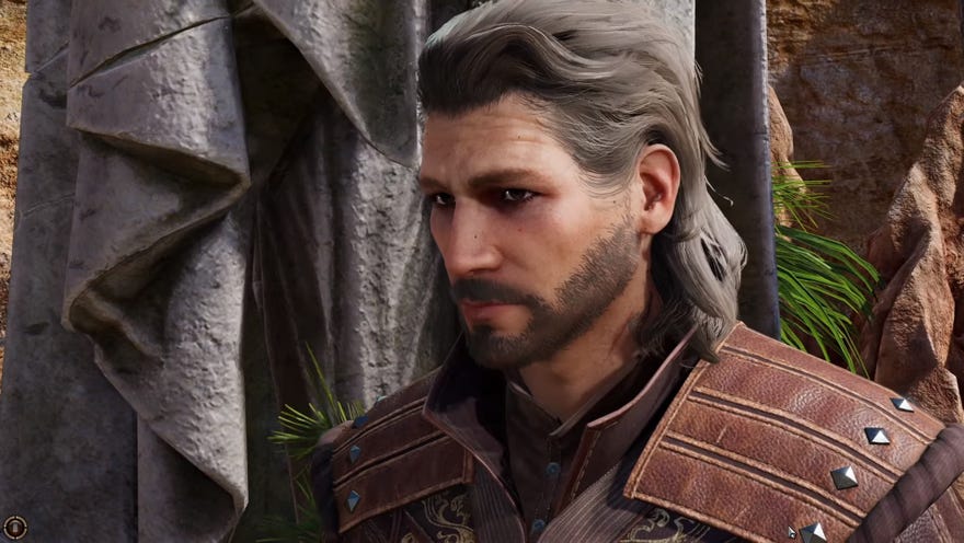 Gale, a wizard companion and potential romance interest in Baldur’s Gate 3.