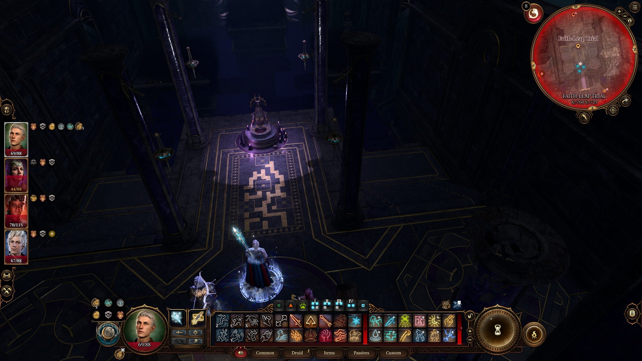 The party completing the Faith-leap trial inside the Gauntlet of Shar in Baldur's Gate 3 - 10