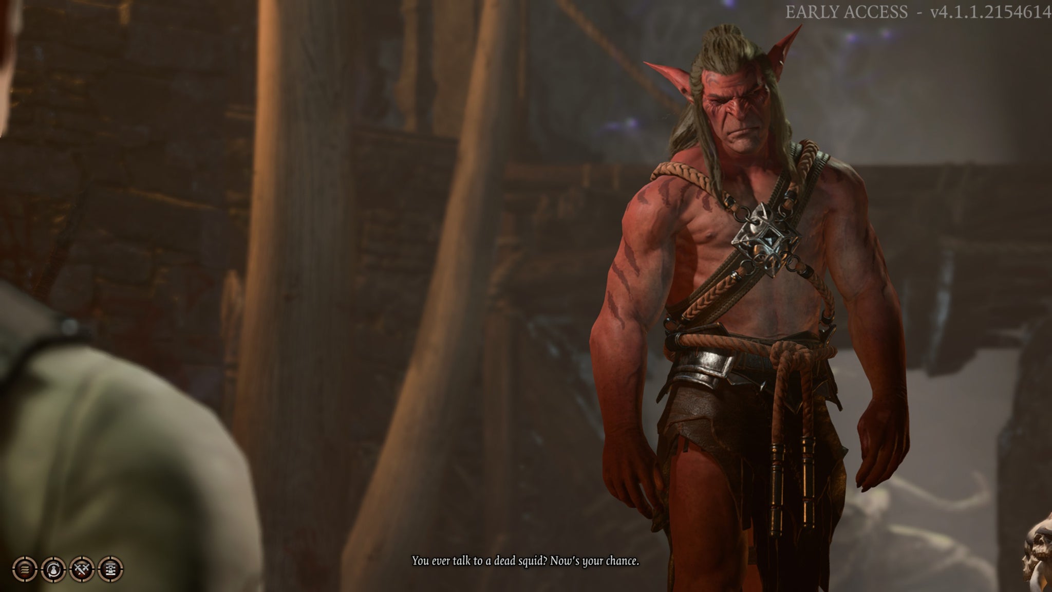 The intimidating Dror Ragzlin, the goblin king, performing a ritual in Baldur's Gate 3 - 6