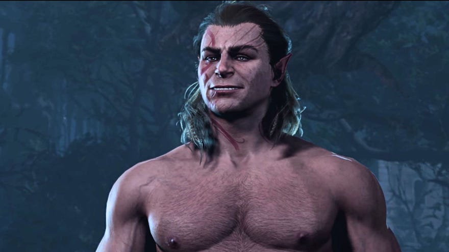 Halsin, the handsome Druid hero of Baldur’s Gate 3.