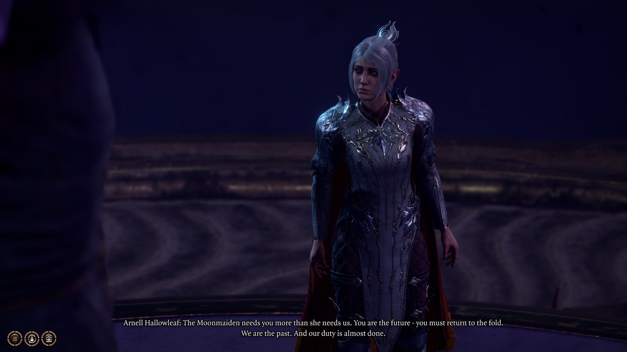 Shadowheart speaking to her parents in the House of Grief in Baldur's Gate 3. - 6