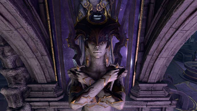 A statue of Shar in Nocturne’s room in Baldur’s Gate 3