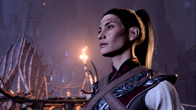 A Sorcerer in a Baldur’s Gate 3 screenshot.