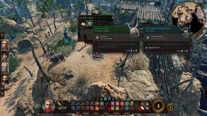 Tav collecting the loot mentioned in the perfumed letter in Baldur’s Gate 3