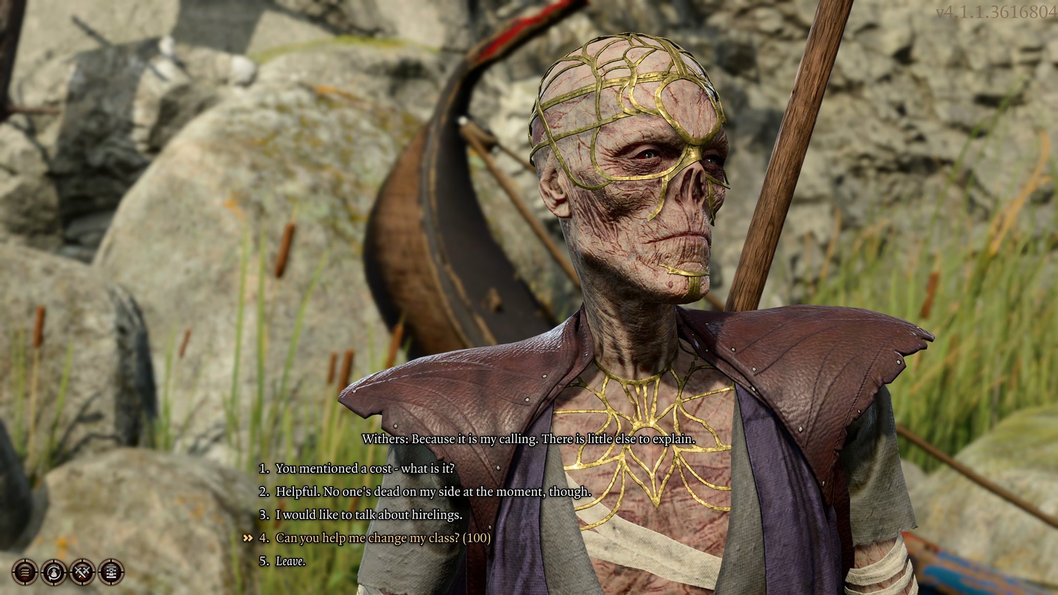 Tav asking to change their class in Baldur's Gate 3 - 1