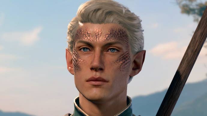 A Sorcerer character in Baldur’s Gate 3.