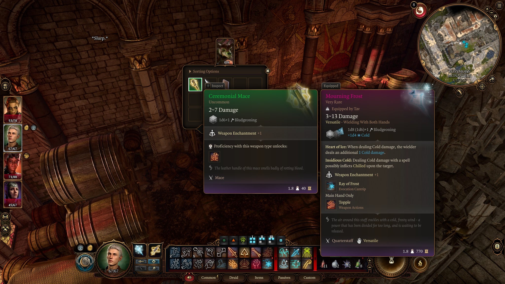 The location of the ceremonial mace in Baldur's Gate 3 - 4