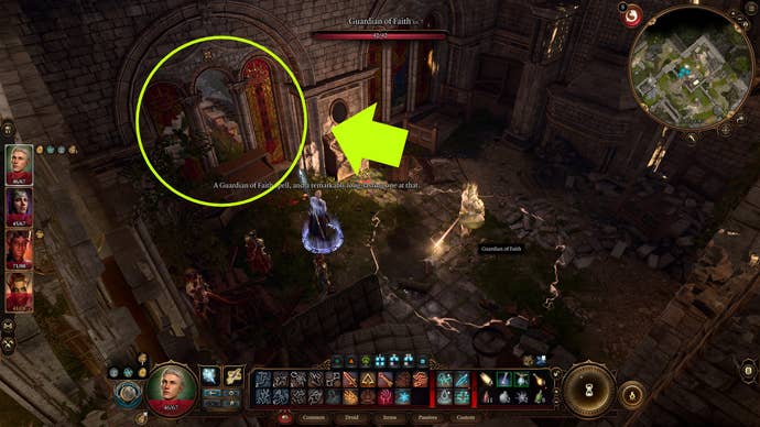 The location of the ceremonial battle-axe in Baldur's Gate 3