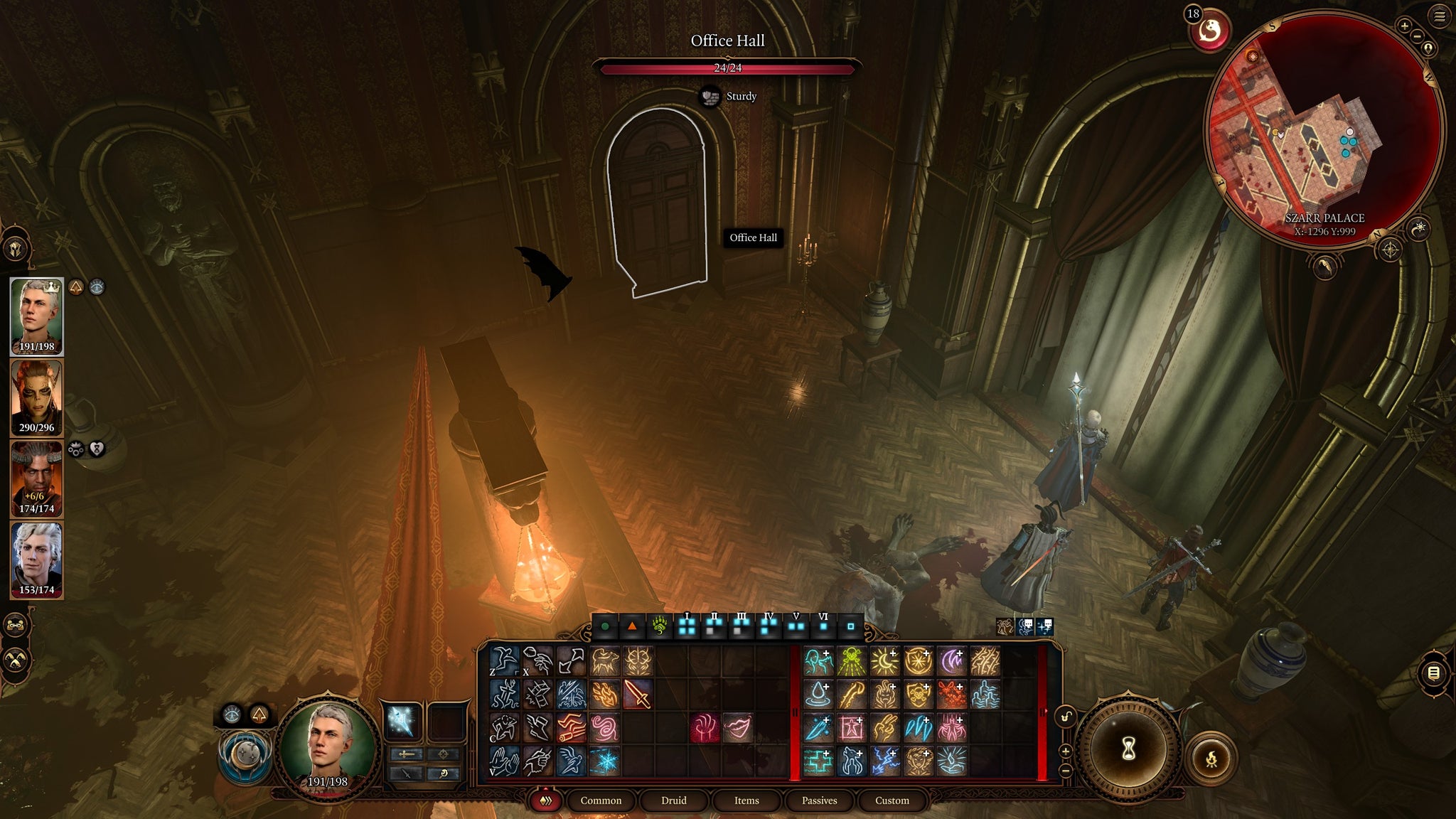 A side door leading to the basement in Szarr's Palace in Baldur's Gate 3. - 5