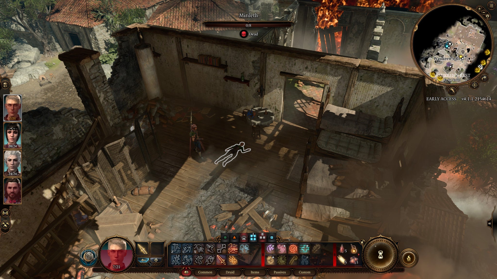 Tav finding Mirileth's body in Baldur's Gate 3 - 7