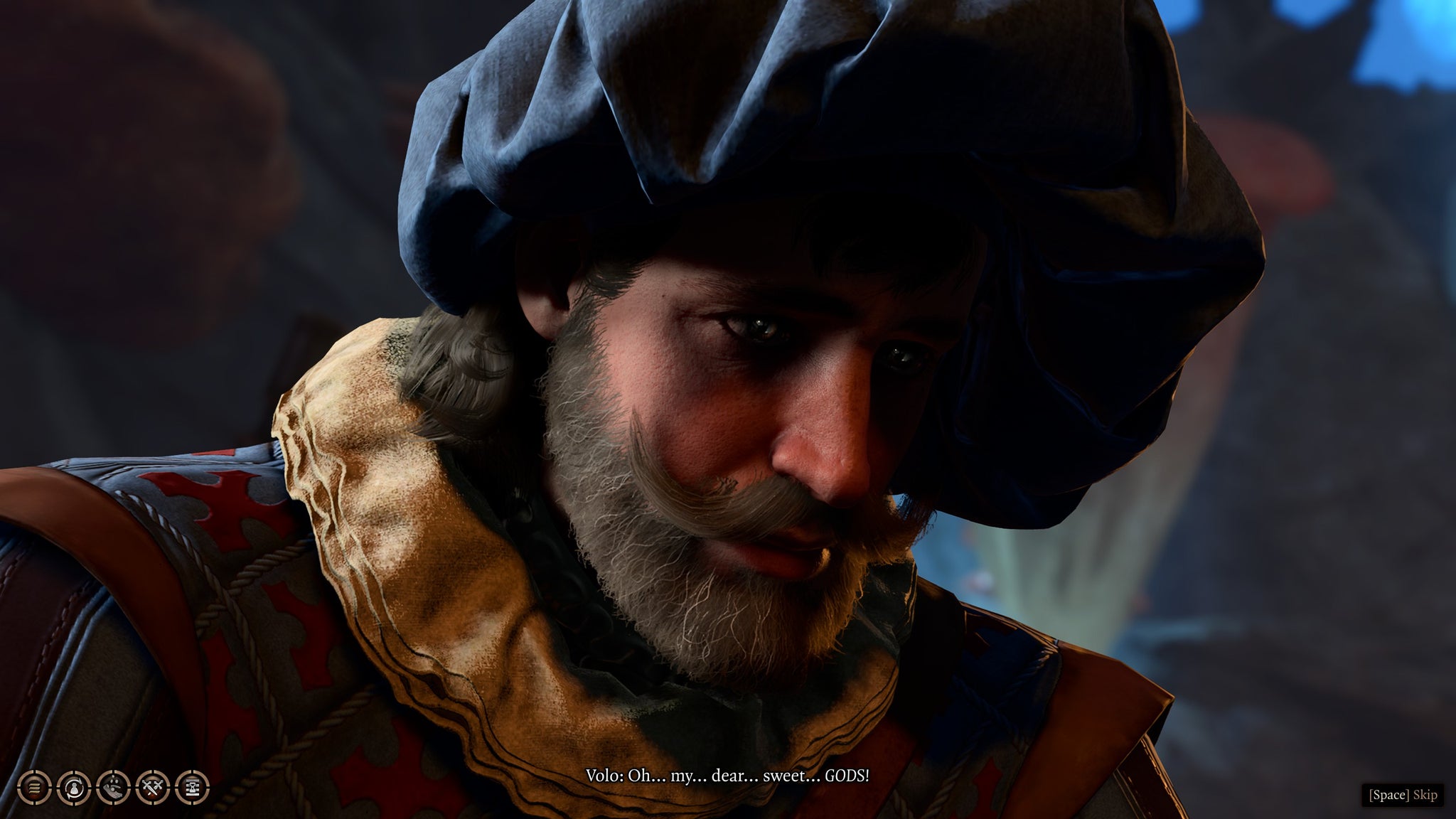 Volo operating on Tav at their camp in Baldur's Gate 3 - 4