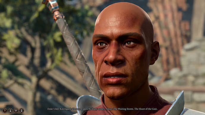 Duke Ravengard describing the Wyrmway in Baldur’s Gate 3.