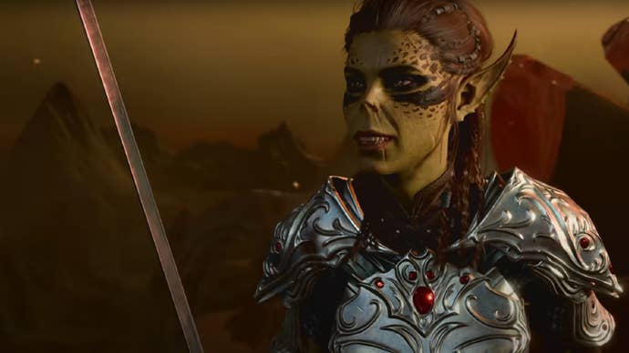 Lae’zel in Baldur’s Gate 3.