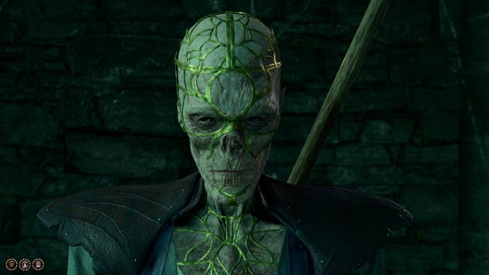 A withered corpse man from Baldur’s Gate 3