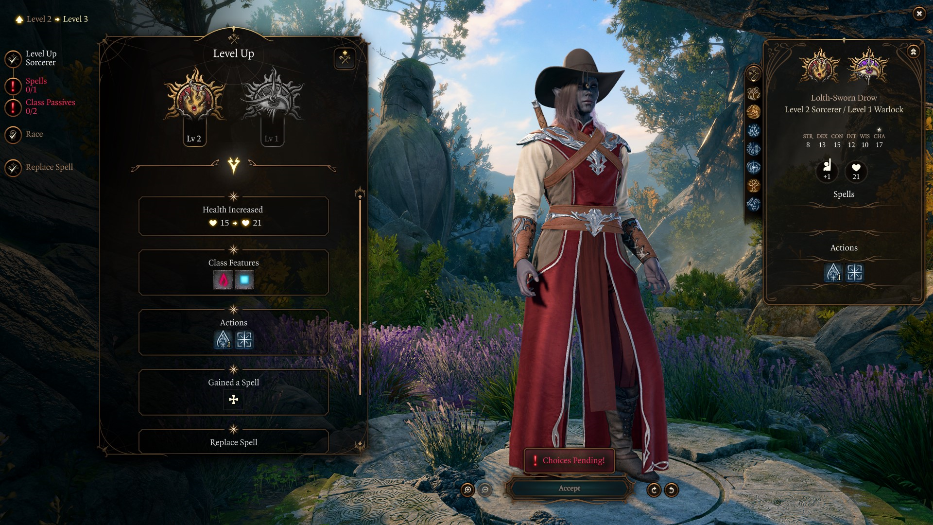 Multiclass in Baldur&rsquo;s Gate 3 affects the character&rsquo;s progression