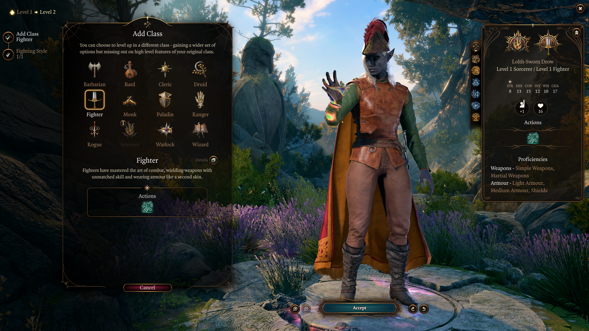 In Baldur&rsquo;s Gate you can create characters with more than one class