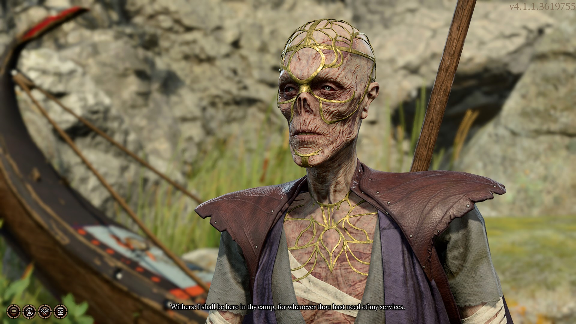 To respec your character in Baldur&rsquo;s Gate 3 speak with Wither in your Camp