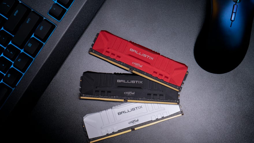 crucial ballistix 3200mhz cl16 black ddr4 ram
