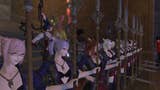 Balmung catgirl army in Final Fantasy 14