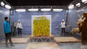 Nintendo says: Guess how many bananas are in this giant block of ice