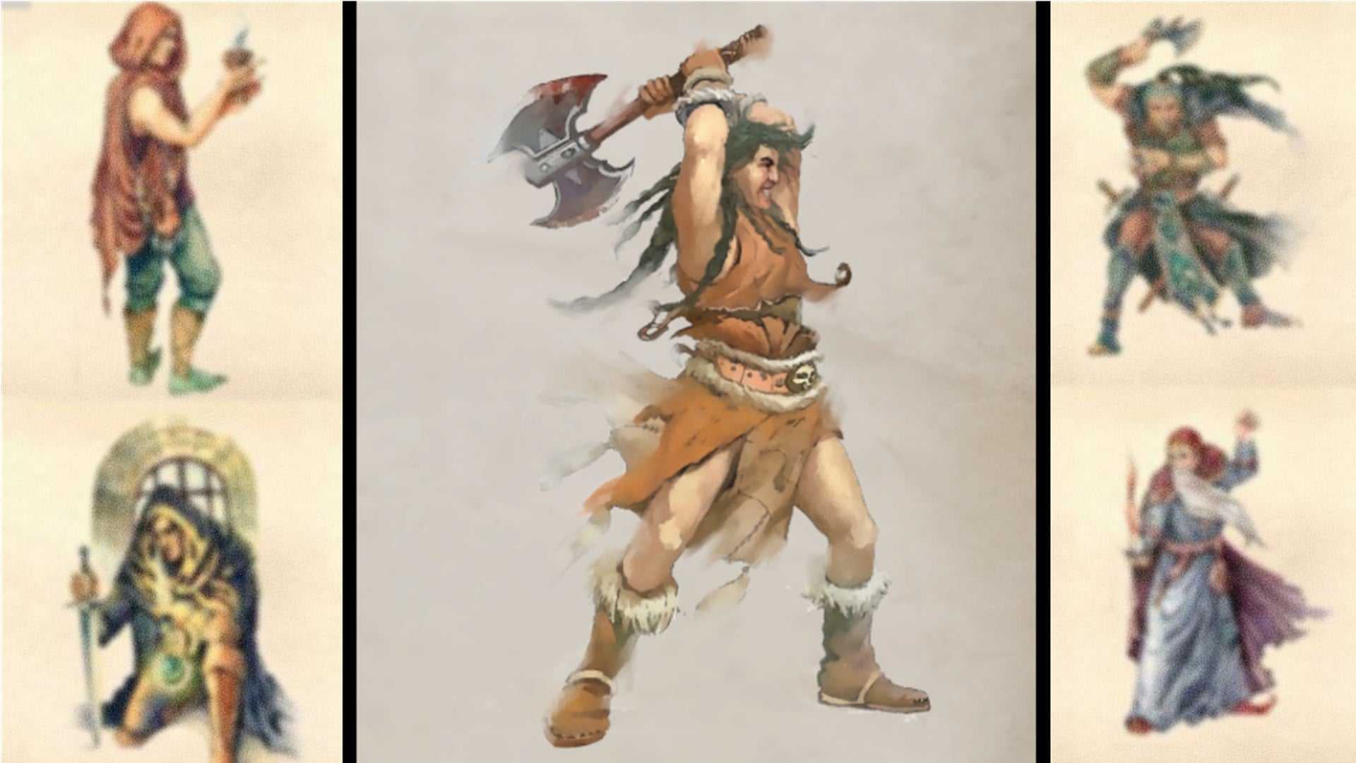 An illustration of the Barbarian class in The Elder Scrolls IV: Oblivion Remastered. - 10