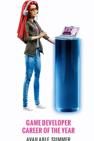 Barbie Programmer Barbie's chosen career for 2016 is game development | VG247