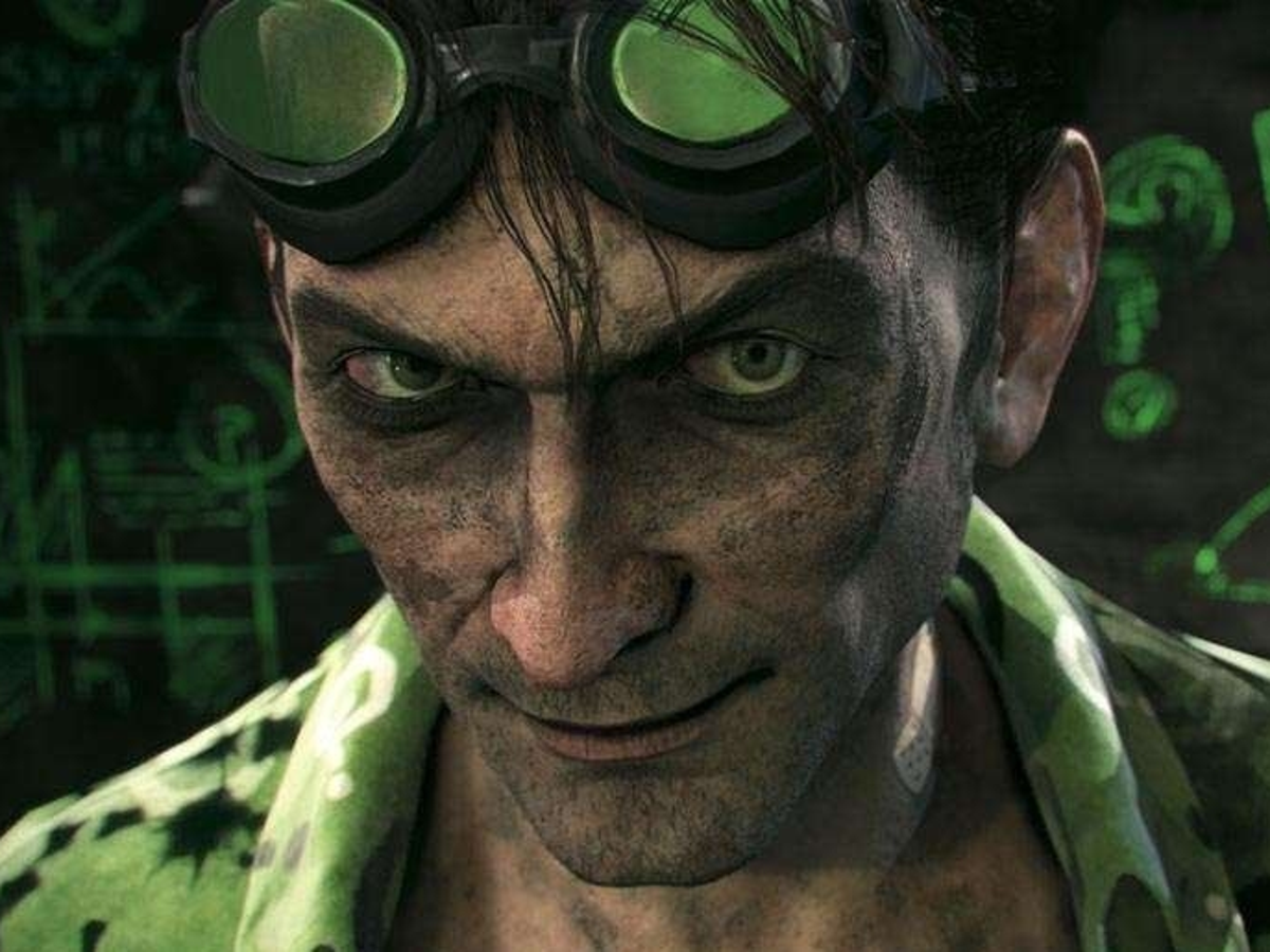 Batman Arkham Riddler Batman: Arkham Knight The Riddler 1:10 Scale