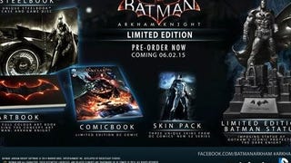 Batman: Arkham Knight's Limited Edition has been delayed