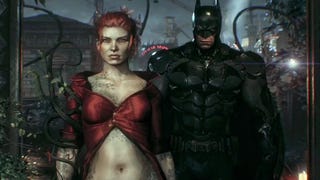 Poison Ivy takes a ride in the Batmobile in this Batman: Arkham Knight video 
