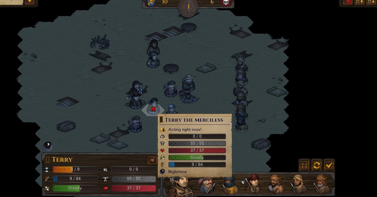 My Battle Brothers have resorted to stealing ham from children My Battle Brothers have resorted to stealing ham from children