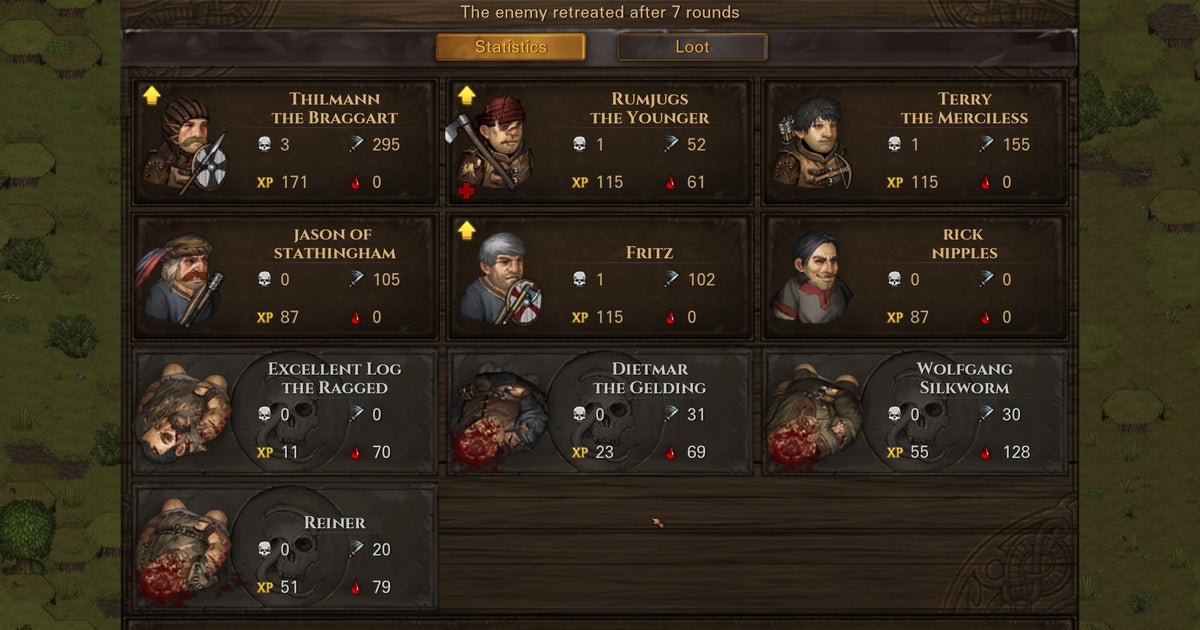 哦,不,戰鬥兄弟實際上是對小錯誤的難以置信