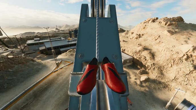 Mirror's Edge sneakers in Battlefield 2042