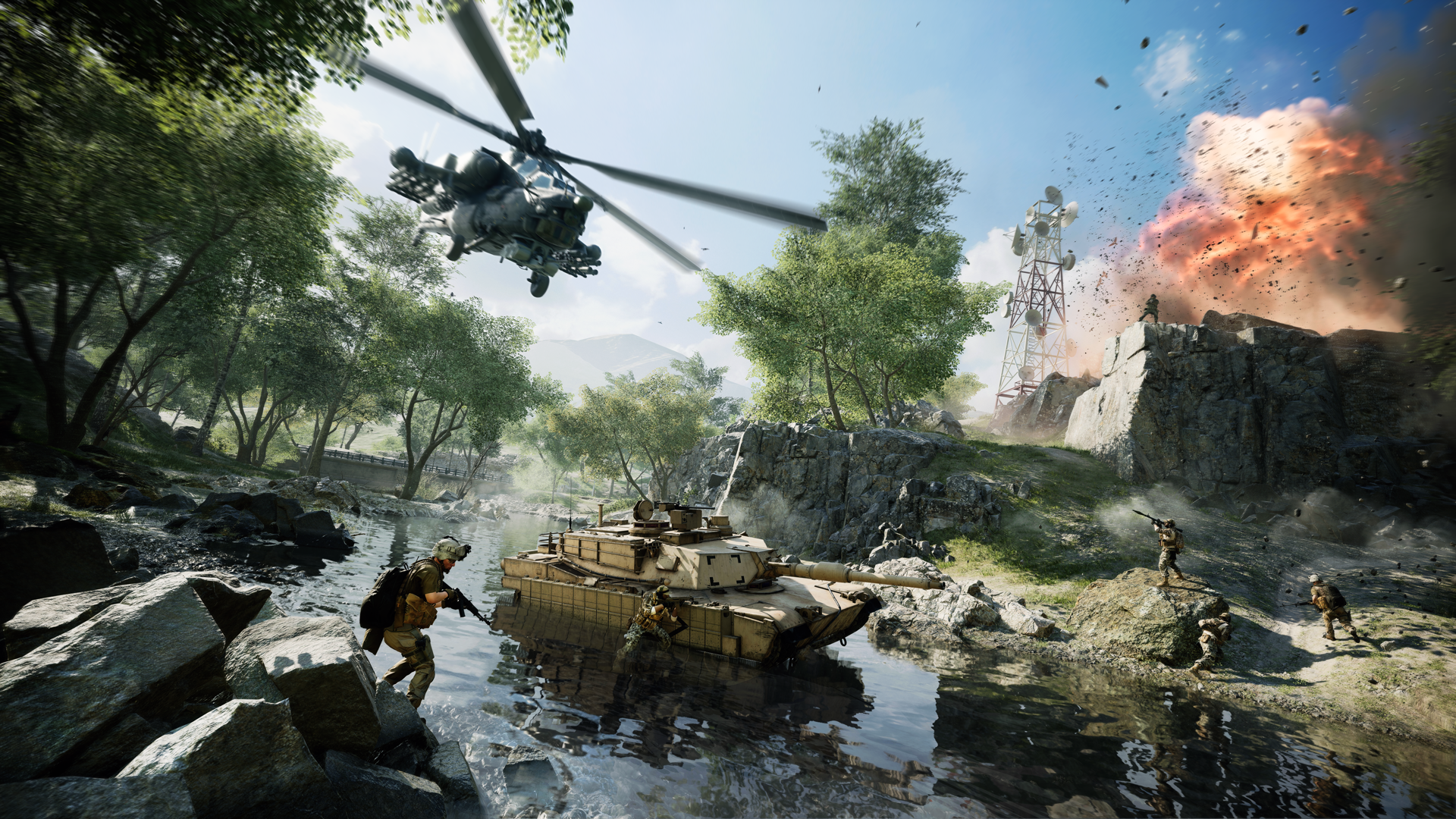 В следующей игре Battlefield будут «связанные» многопользовательские и однопользовательские режимы, созданные крупнейшей командой серии