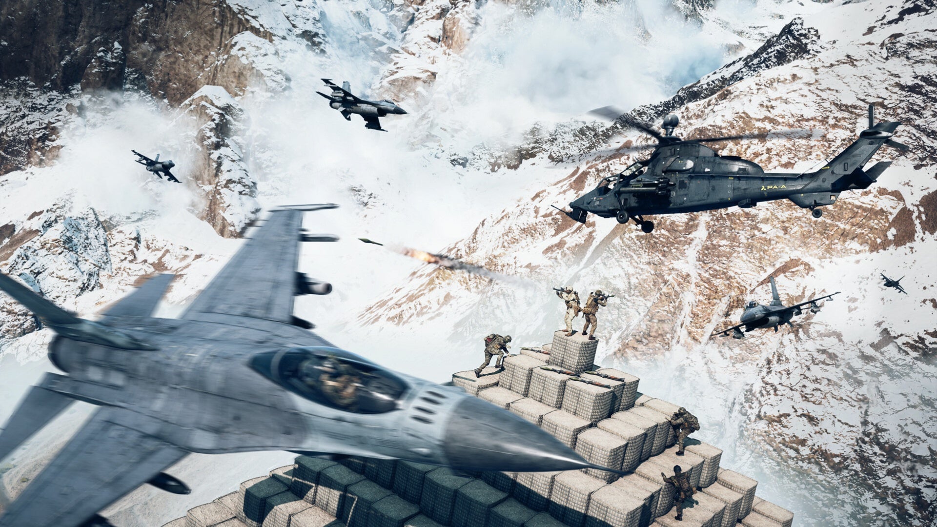 battlefield 6 jets and choppers warfare