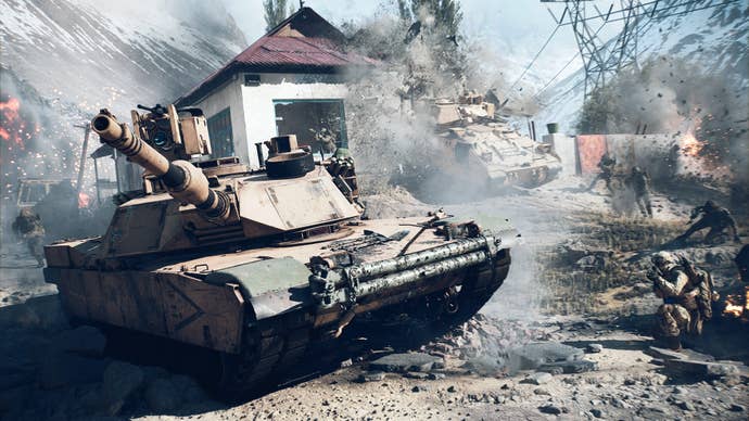 Some players and a vessel doing the warfare successful Battlefield 6.