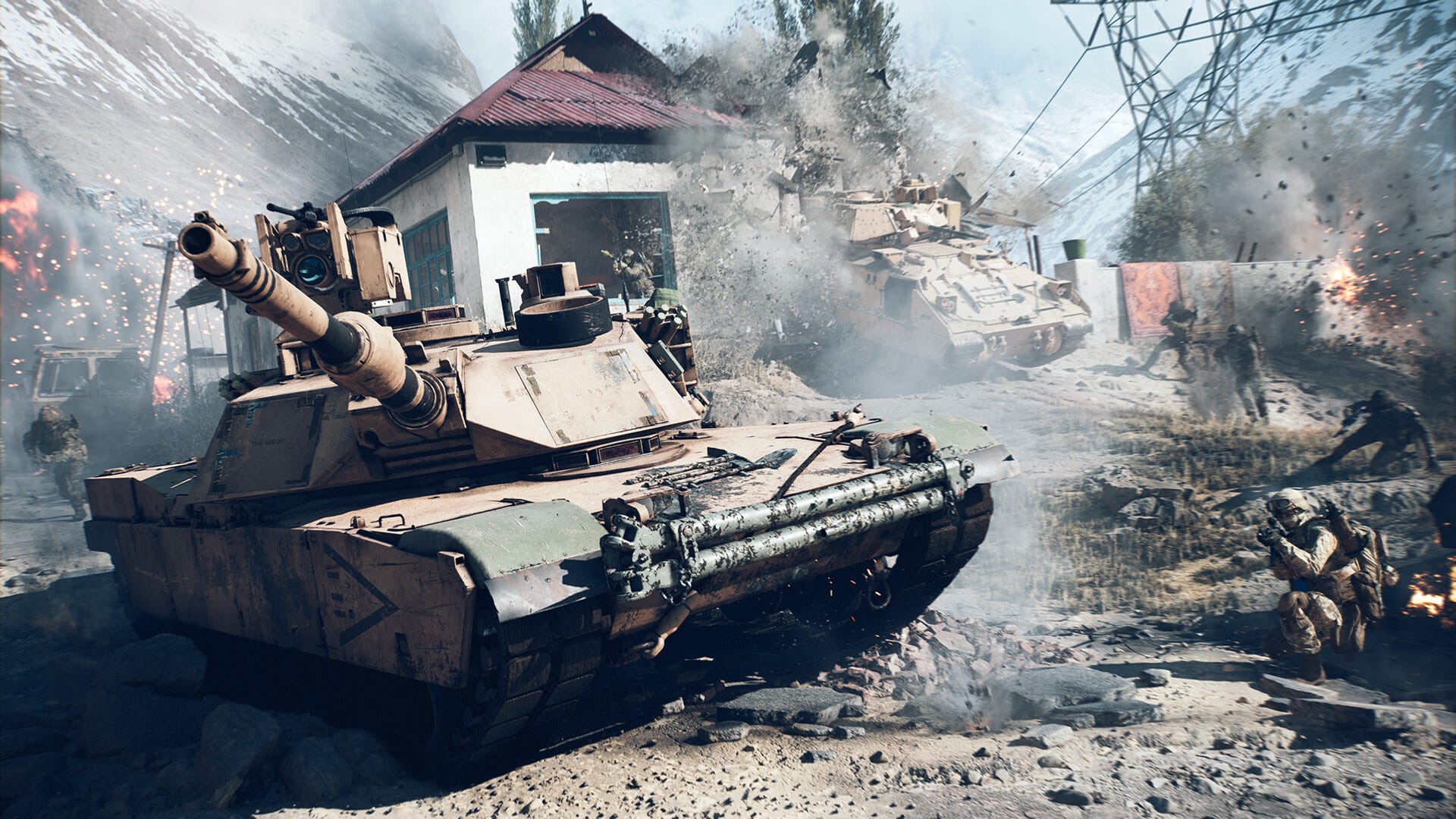 Some players and a vessel doing the warfare successful Battlefield 6.