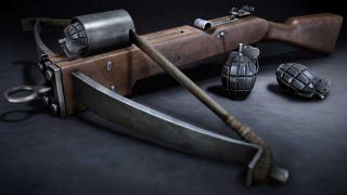 Battlefield 1 artist may have tipped us off to a new weapon, and it's - a crossbow grenade launcher?