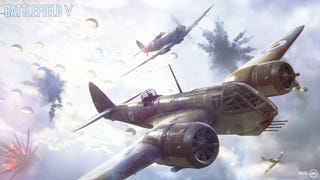 You parachute into the fight in Battlefield 5's Airborne mode
