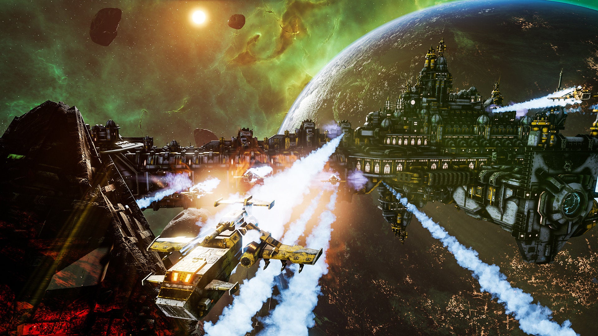 Battlefleet Gothic Armada 2 post launch plans revealed Rock