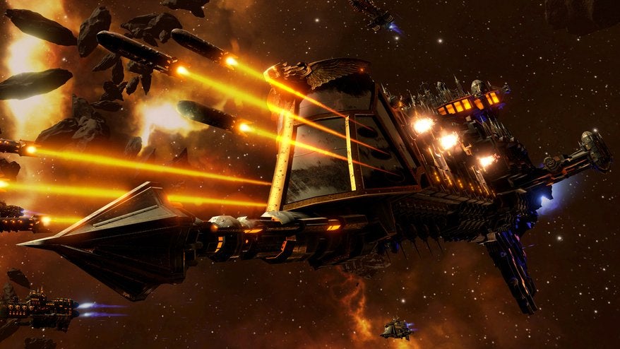 Battlefleet Gothic Armada is a new RTS based in the Warhammer