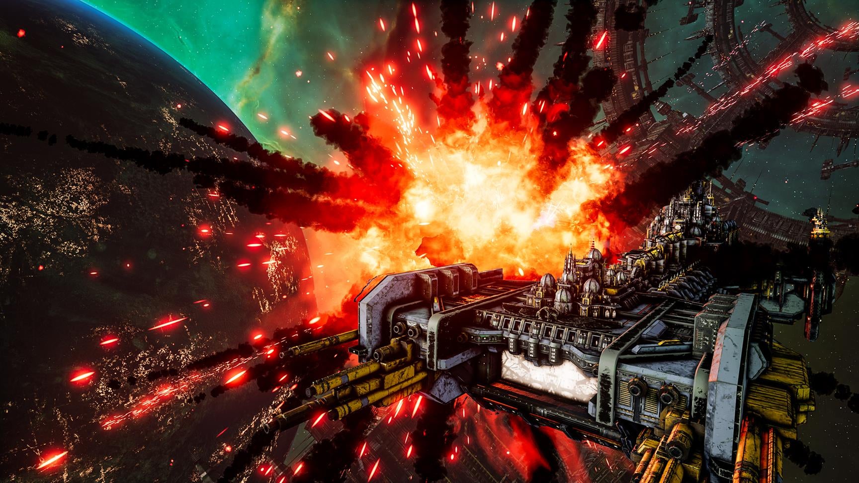 See the expanded scale in Battlefleet Gothic Armada 2 s new