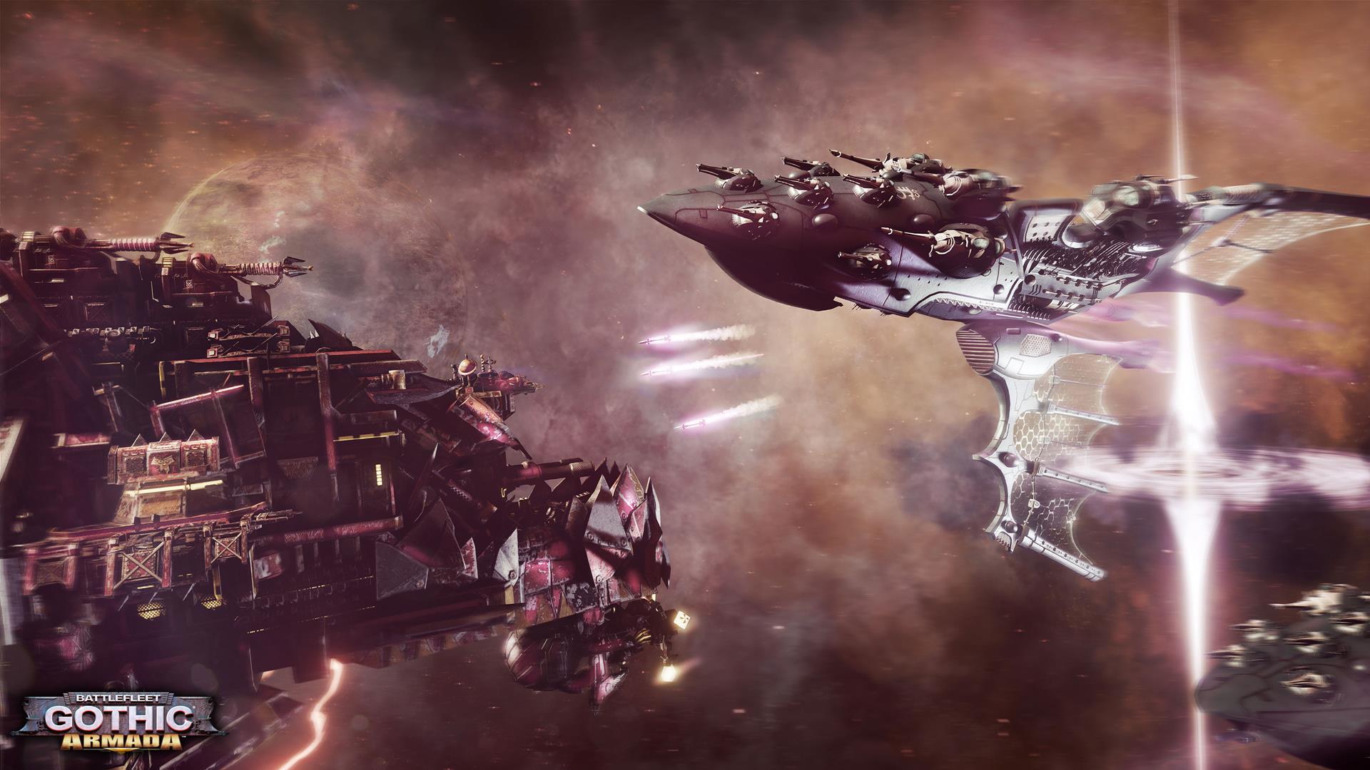 Battlefleet Gothic Armada beta gets the Eldar next week new