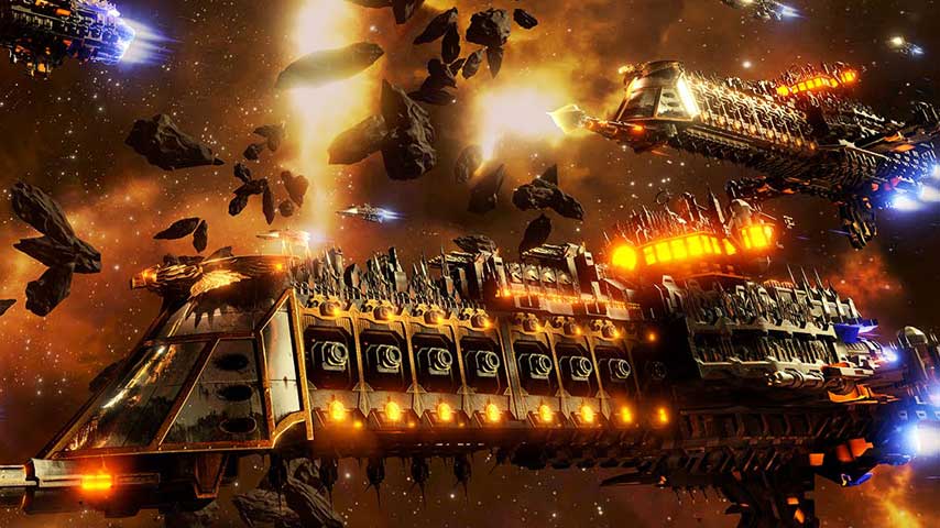 Battlefleet Gothic Armada story trailer shows Gothic Sector